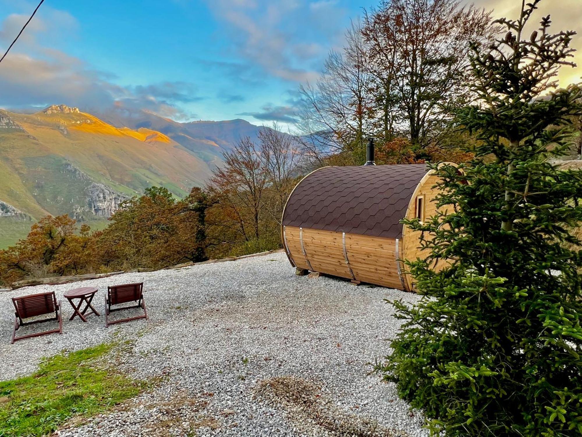 La Cabana Maria San Roque de Ríomiera エクステリア 写真
