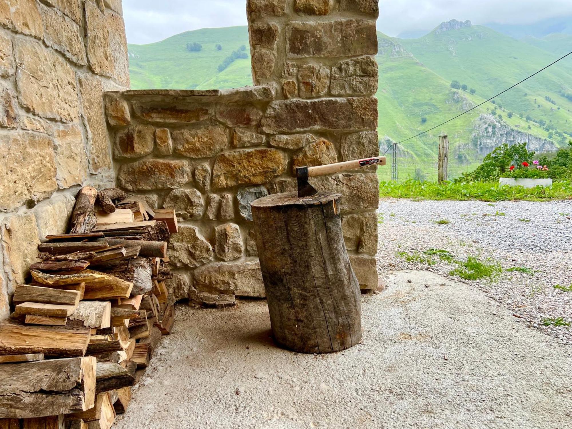 La Cabana Maria San Roque de Ríomiera エクステリア 写真
